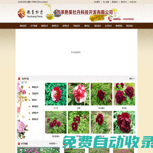 牡丹籽油，牡丹蕊茶，牡丹，芍藥，鮮切花，綠化苗木科研基地―菏澤艷裝牡丹科技開發有限公司