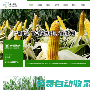 雅玉科技，種子公司，玉米育種，玉米基地，玉米培育