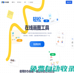 妙辦畫板-免費在線畫圖軟件工具，專業(yè)繪圖軟件、做圖工具、示意圖工具