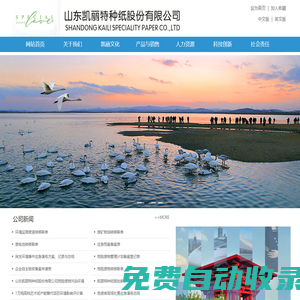 山東凱麗特種紙股份有限公司|防偽紙|高檔藝術紙|工業(yè)用紙