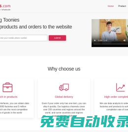 托尼斯- 一件代發(fā)，全球銷售
